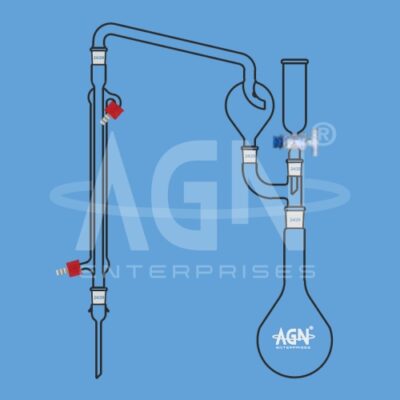 Kjeldahl Distillation Assembly with Kjeldahl Flask