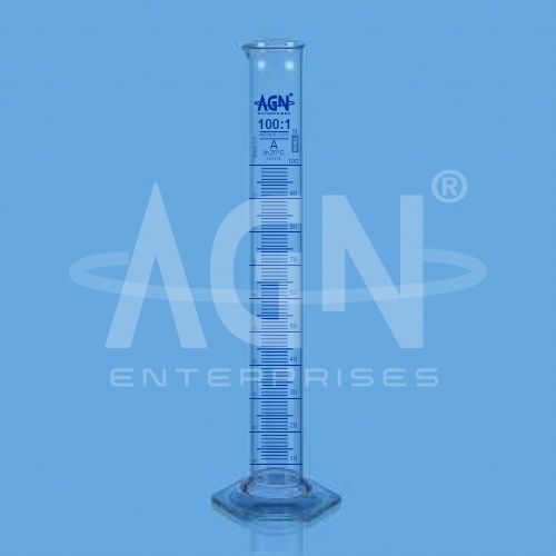 Measuring Cylinders, Hexagonal Base, ASTM, Class ‘A’ with Batch Certificate