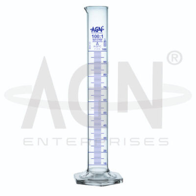 Measuring Cylinders Hexagonal Base Class A with Batch Certificate