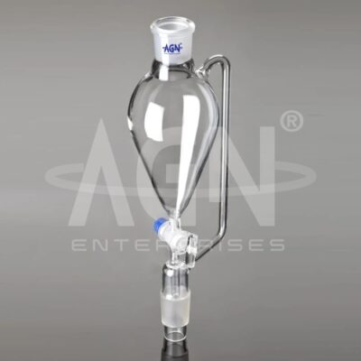 Pressure Equalising Funnels, Pear Shape, with Glass Stopcock And Drip Stem