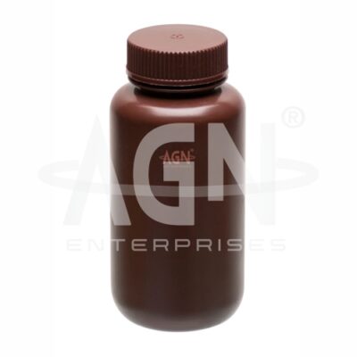 Reagent Bottles HDPE Amber Wide Mouth