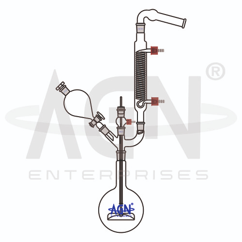 Reflux Assembly with Stirrer