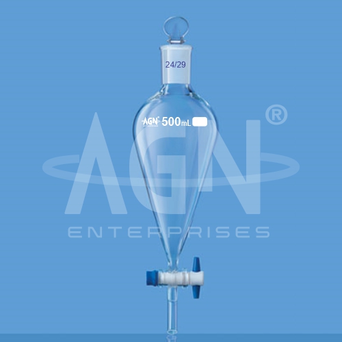 Separating Funnels with Glass Stopcock And Socket