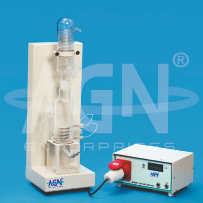 Single Stage Distillation with Quartz Condenser