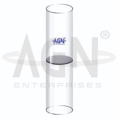 Sintered Glass Filter Tubes with Sintered Disc Sealed in Center