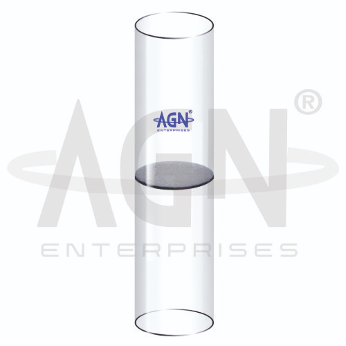 Sintered Glass Filter Tubes with Sintered Disc Sealed in Center