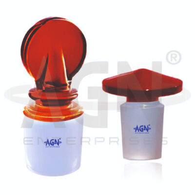 Stoppers Interchangeable Amber with Ground Joint