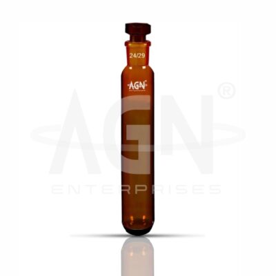 Test Tubes with Socket Amber