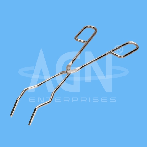 Tongs, for Crucibles, with Bow, SS