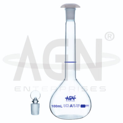 Volumetric Flasks Wide Mouth Clear Class A with Batch Certificate