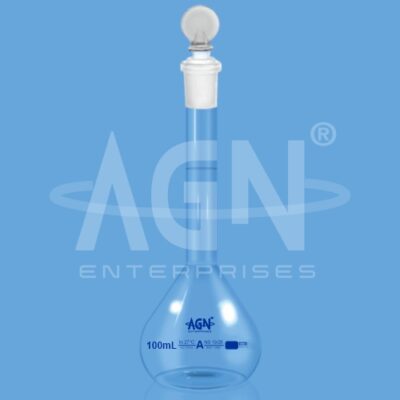 Volumetric Flasks, Wide Mouth, Clear, Class ‘A’ with Batch Certificate