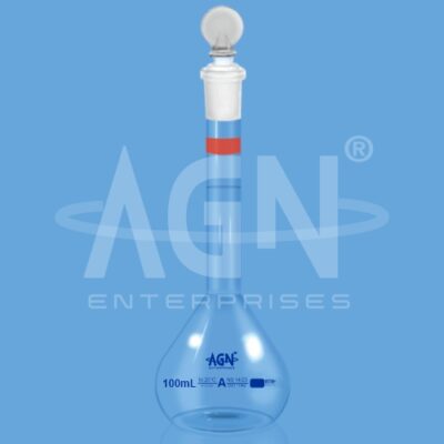 Volumetric Flasks, Wide Mouth, Clear, Colour Coded, Class 'A'