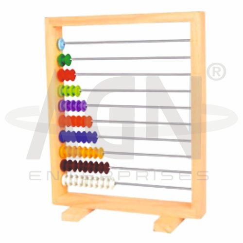 Counting Abacus Wooden (With 55 Beads)