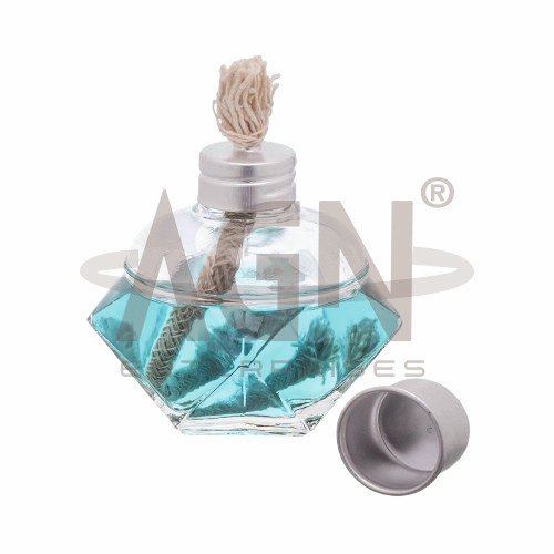 Spirit Lamp Polyhedral Shaped Glass