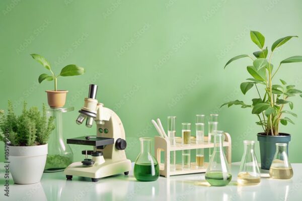 Biology lab equipment and microscopes for schools