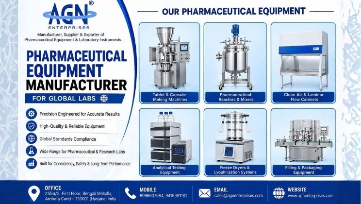 AGN Enterprises pharmaceutical equipment manufacturer quality