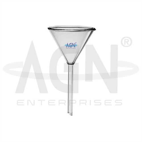 AGN Enterprises laboratory glass funnel for liquid transfer and filtration