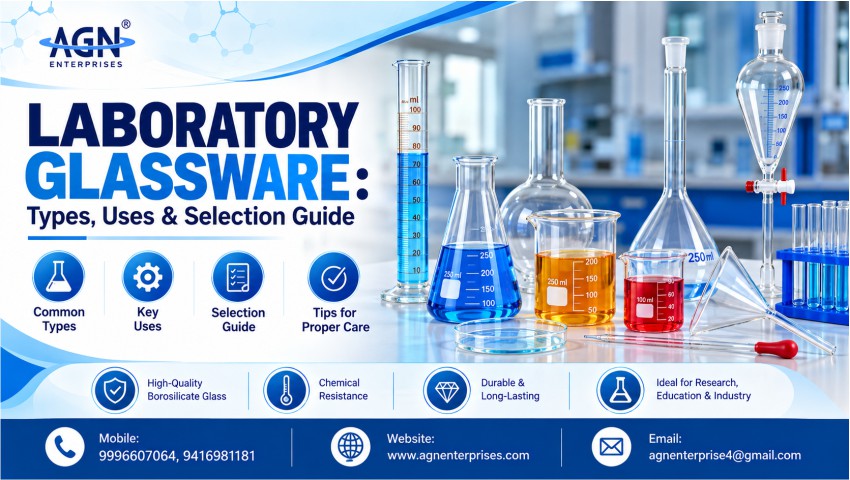 Laboratory Glassware: Types, Uses & Selection Guide