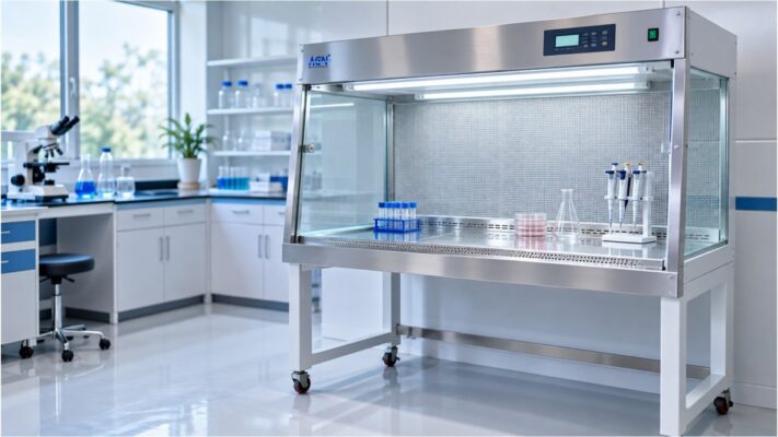 Laminar Air Flow laboratory equipment with HEPA filtration