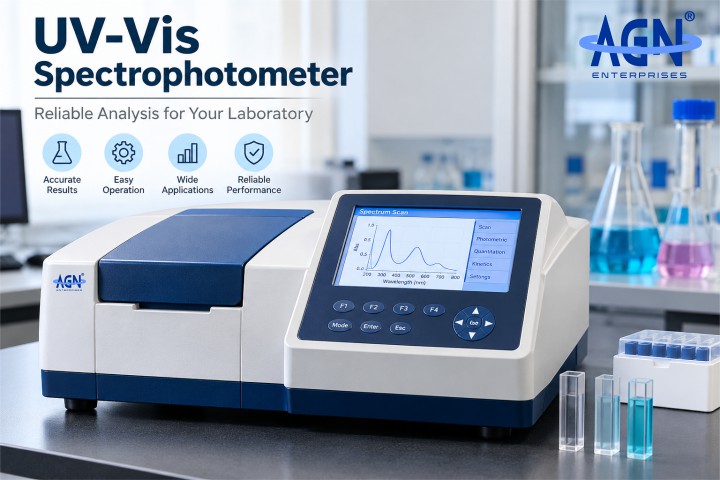 AGN UV-Vis spectrophotometer for laboratory analysis