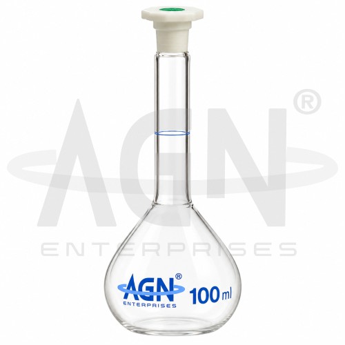 AGN Enterprises volumetric flask for accurate laboratory solution preparation