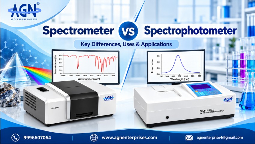 Spectrometer vs Spectrophotometer Key Differences